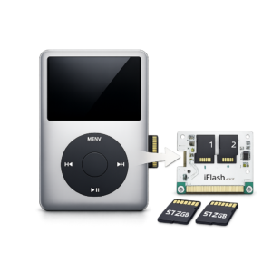 iPod Video Classic SSD upgrade micro sd adapter iflash