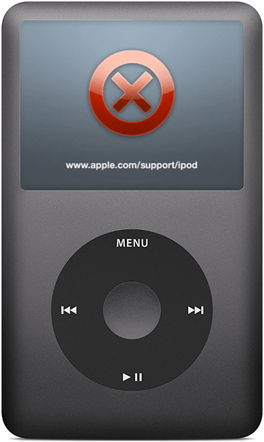 iPod classic hard disk failed