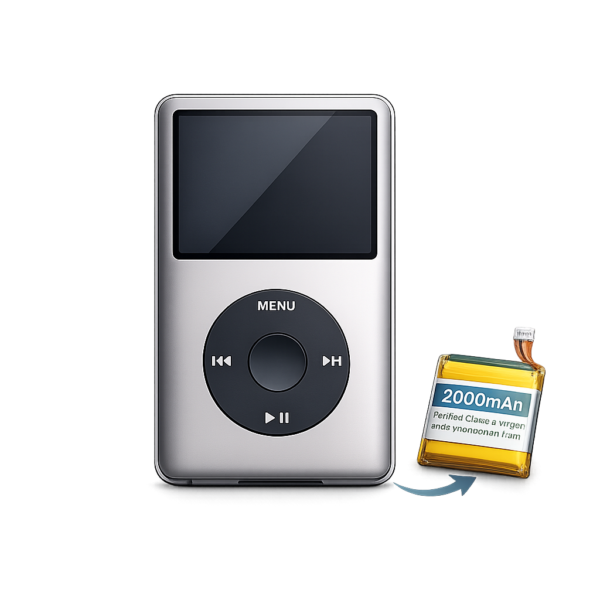 ipod video classic 2000mAh battery