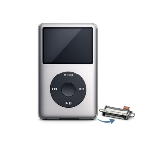 ipod video classic charge sync socket connector repair