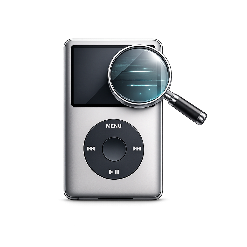 ipod video classic diagnostics inspection