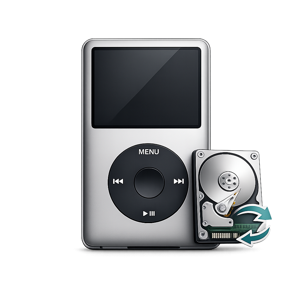 ipod classic hard disk replacement